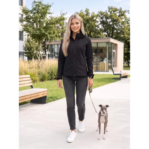  Ženska softshell jakna ALTISPORT NoPrint NP/ALW945 CRNA 