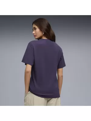 Ženska majica kratkih rukava PUMA GRAPHICS RELAXED TEE BETTER 691908_64 DUBOKA ŠLJIVA