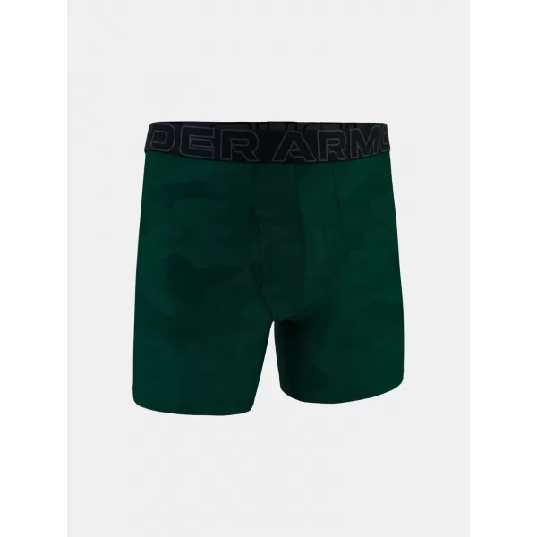  Muške bokserice UNDER ARMOUR UA PERFORMANCE TECH - PRINT 6IN - 1PK 1383875-338 ZELENA 
