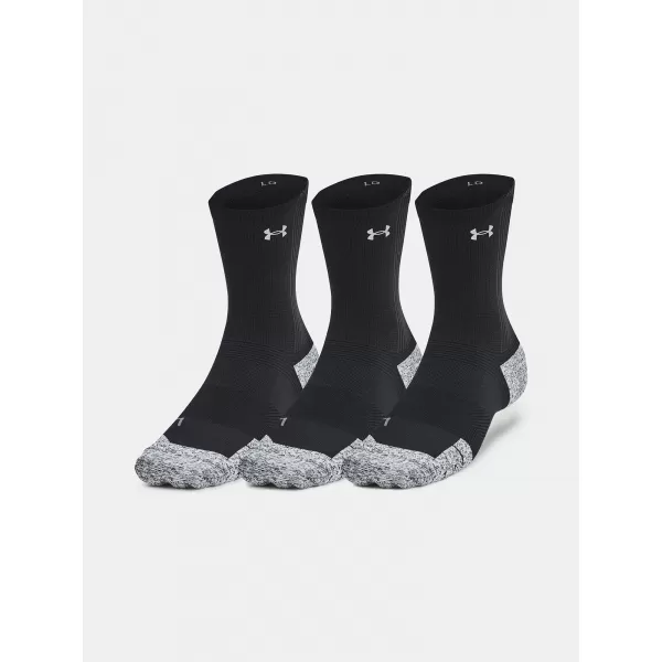  Čarape UNDER ARMOUR UA AD RUN CUSHION CREW (3 PÁRY) 1387043-001 CRNA 