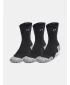 Čarape UNDER ARMOUR UA AD RUN CUSHION CREW (3 PÁRY) 1387043-001 CRNA
