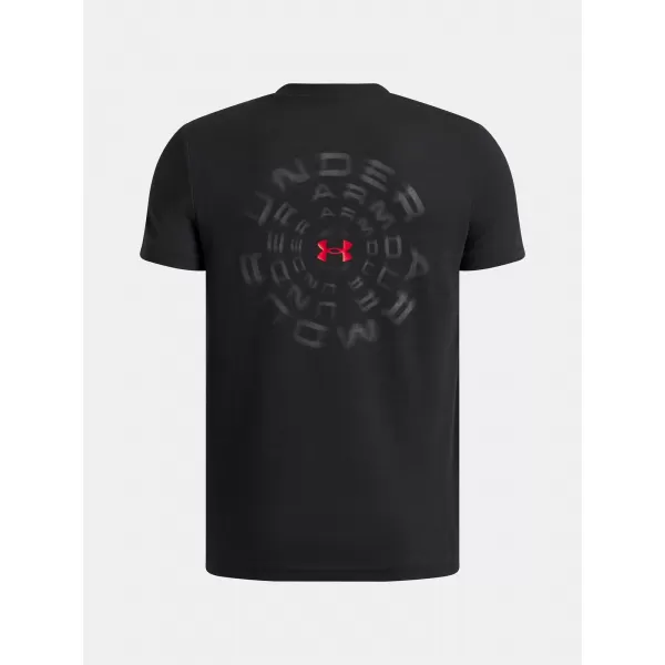  Majica za dječake UNDER ARMOUR UA B WM BLUR SS 6009269-001 CRNA 