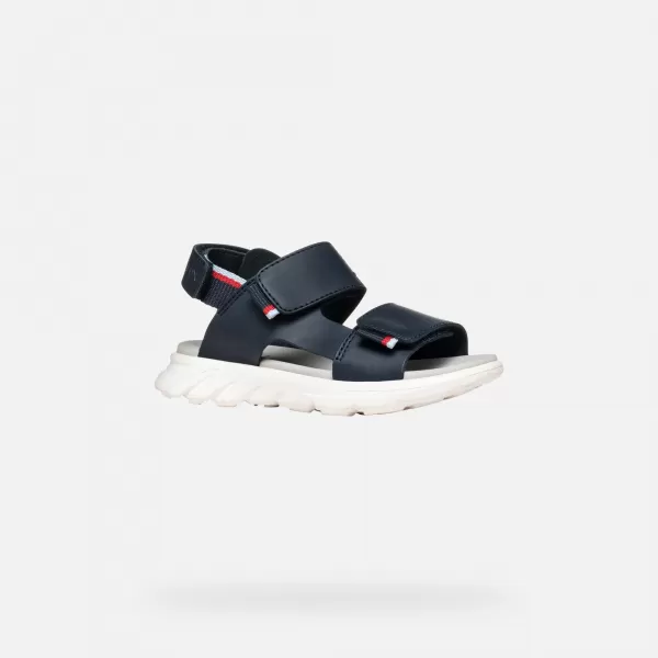  Sandale za dječake GEOX SANDAL AIRADYUM J55F1B0009BC0735 TAMNOPLAVA 