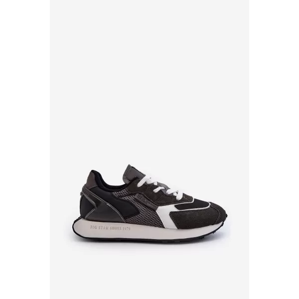  Muške tenisice BIG STAR NN174347 BLACK Big Star Shoes 