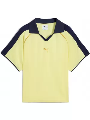 Ženska funkcionalna majica PUMA T7 RELAXED FOOTBALL JERSEY 632157-35 ZLATNI MJESEC