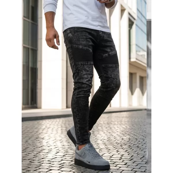  Muške hlače DSTREET UX3939 CRNA 