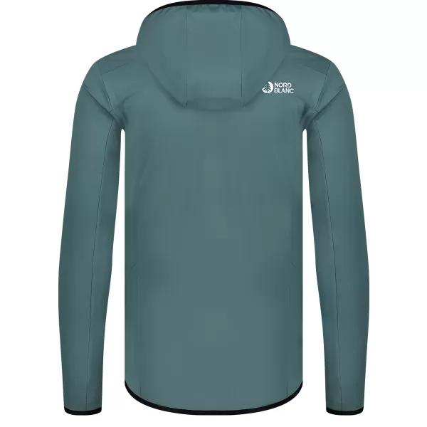  Muški powerfleece duks NORDBLANC BRACKEN NBWFM8286 TAMNO ZELENA 