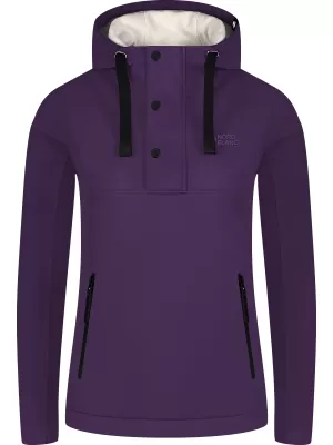 Ženska softshell jakna NORDBLANC SHOAL NBSSL8341 LJUBIČASTA