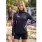 Ženska vrhunska softshell jakna ALTISPORT VOJ/ALW064JACK01 CRNO RUŽIČASTA