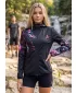 Ženska vrhunska softshell jakna ALTISPORT VOJ/ALW064JACK01 CRNO RUŽIČASTA