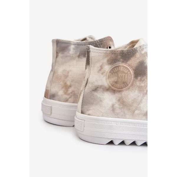  Ženske tenisice BIG STAR LL274047 WHITE/OLIVE Big Star Shoes 
