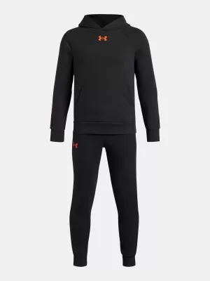 Dječački komplet UNDER ARMOUR UA RIVAL FLEECE SUIT 1379802-003 CRNA