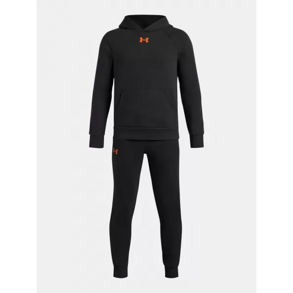  Dječački komplet UNDER ARMOUR UA RIVAL FLEECE SUIT 1379802-003 CRNA 
