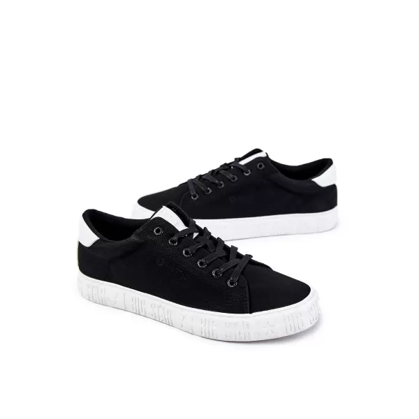  Muške cipele BIG STAR KK174072 BLACK Big Star Shoes 