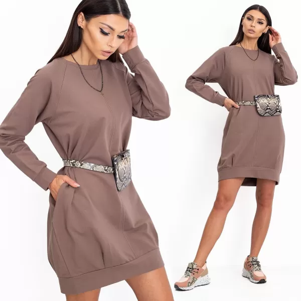  Haljina BASIC FEEL GOOD RV-TU-5184.93P SMEĐA 