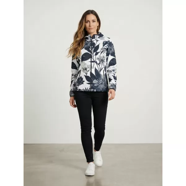 Ženska vrhunska softshell jakna ALTISPORT VOJ/ALW115JACK01 CRNO/BIJELO 