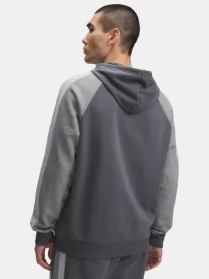 Muški sweatshirt UNDER ARMOUR UA RIVAL FLC CB HOOD 6003958-025 SIVA