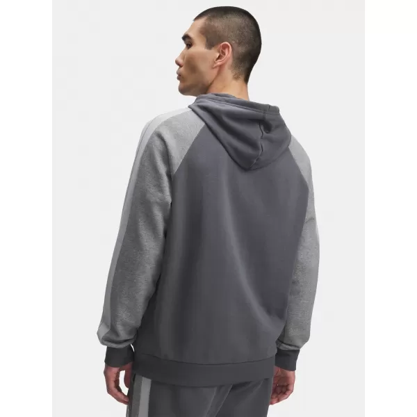  Muški sweatshirt UNDER ARMOUR UA RIVAL FLC CB HOOD 6003958-025 SIVA 