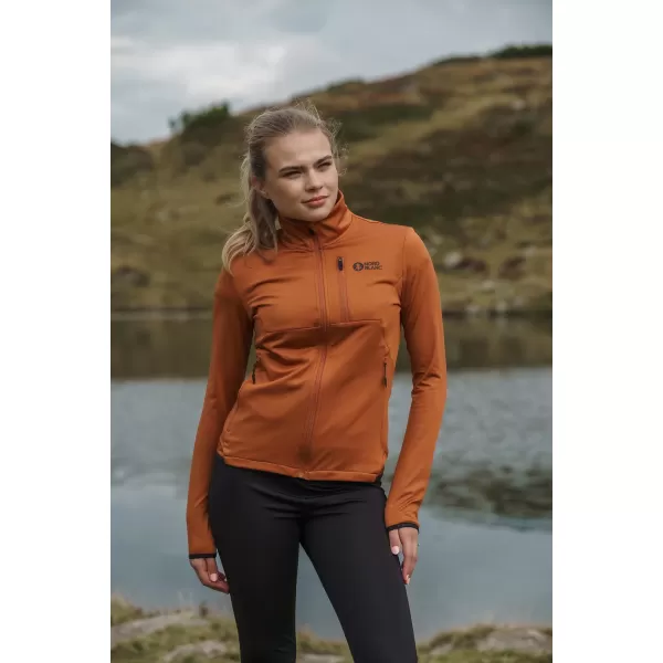  Ženska powerfleece majica NORDBLANC SEDGE NBWFL8291 SMEĐA 