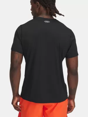 Muška majica kratkih rukava UNDER ARMOUR HEATGEAR FITTED SS 6000939-001 CRNA