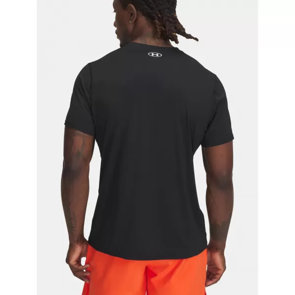  Muška majica kratkih rukava UNDER ARMOUR HEATGEAR FITTED SS 6000939-001 CRNA 