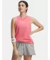 Ženska majica bez rukava UNDER ARMOUR UA RIVAL MUSCLE TANK 1383659-600 RUŽIČASTA