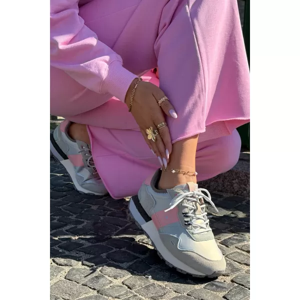 Ženske tenisice BIG STAR RR274243 PINK/SIVO Big Star Shoes 