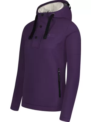 Ženska softshell jakna NORDBLANC SHOAL NBSSL8341 LJUBIČASTA