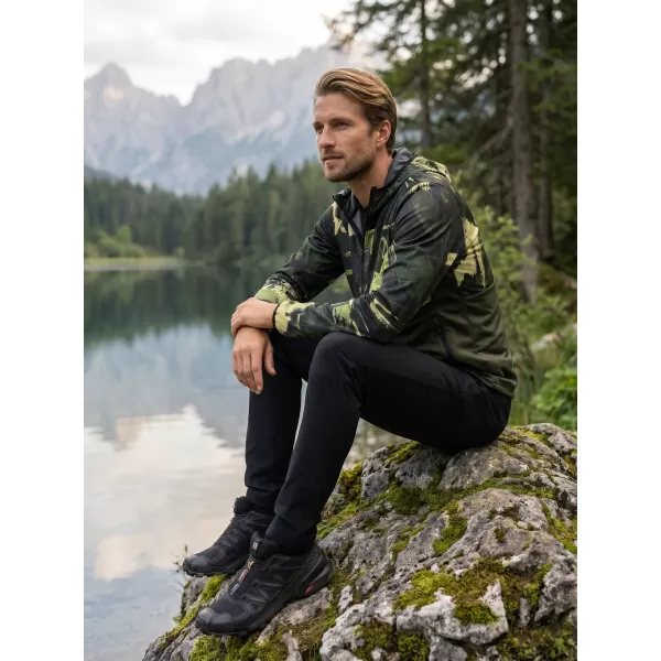  Muška vrhunska softshell jakna ALTISPORT VOJ/ALM125JACK01 MASKA/GRN 