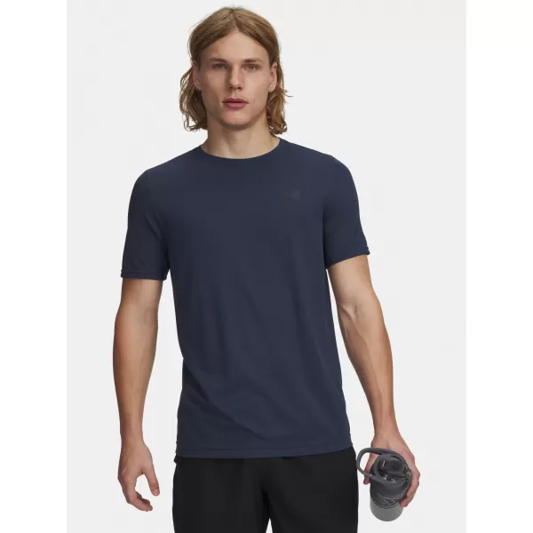  Muška majica kratkih rukava UNDER ARMOUR VANISH SEAMLESS NOVELTY SS 6010603-498 PLAVA 
