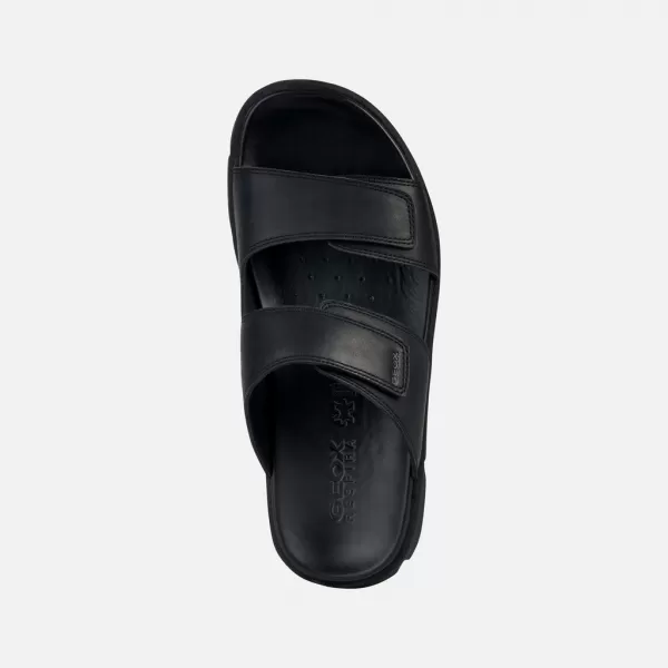  Muške papuče GEOX XAND 2S G002593 CRNA 