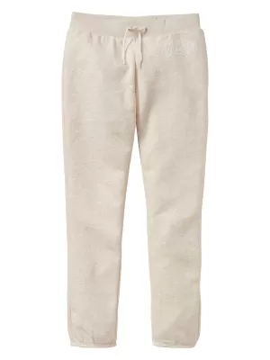 Dječje trenirke GAP LOGO SWEATPANTS 699662-14 ZOBENO BRAŠNO VRIJESAK