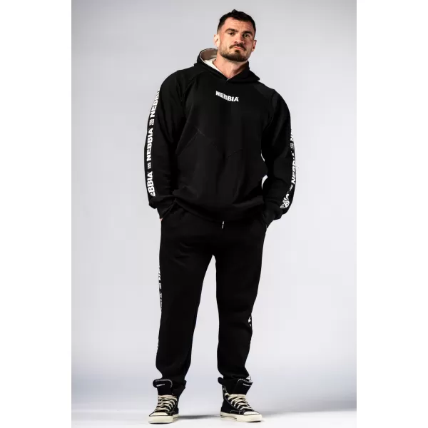  Hoodie HERO 300 BLACK Nebbia 