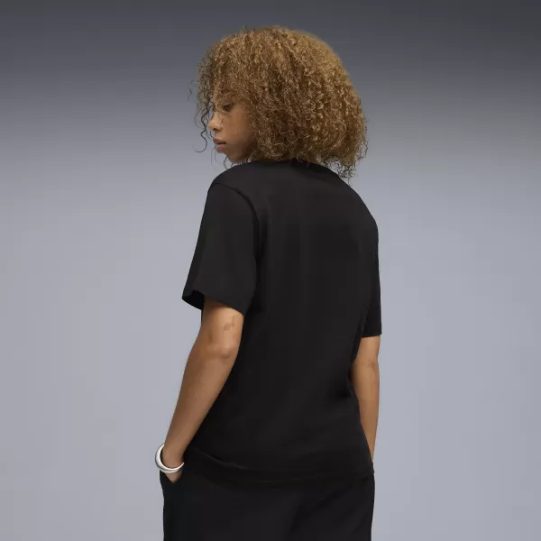 Ženska majica kratkih rukava PUMA GRAPHICS RELAXED TEE BETTER 691908_01 PUMA CRNA 
