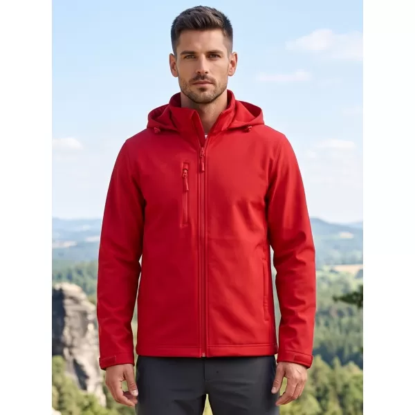  Muška softshell jakna ALTISPORT NoPrint NP/ALM845 CRVENA 