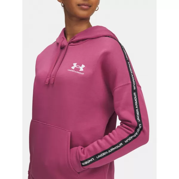  Ženski sweatshirt UNDER ARMOUR ICON FLEECE TAPED HDY 6003708-659 CRVENA 