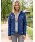 Ženska vrhunska softshell jakna ALTISPORT VOJ/ALW077JACK01 TAMNOPLAVA/NARANČASTA