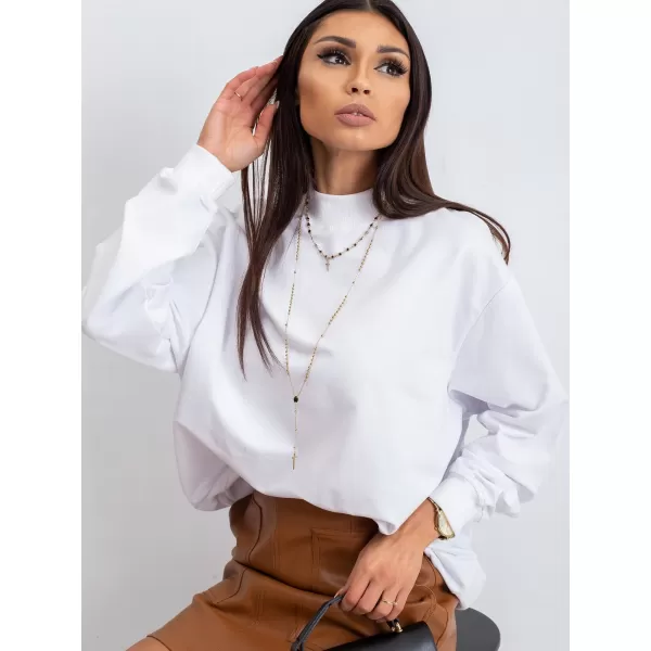  Ženski sweatshirt BASIC FEEL GOOD RV-BL-5185.94P BIJELA 