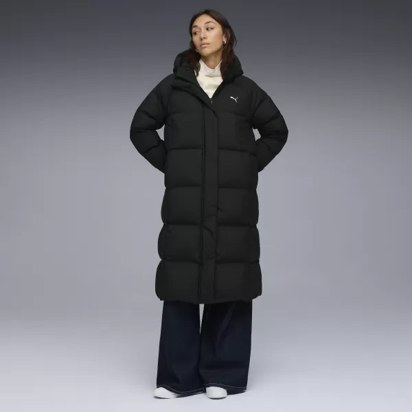  Ženski kaput PUMA HOODED DOWN PUFFER COAT 688390-01 PUMA CRNA 