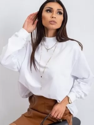 Ženski sweatshirt BASIC FEEL GOOD RV-BL-5185.94P BIJELA