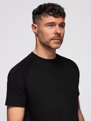 Muška majica kratkih rukava OMBRE OM-TSCT-0240 CRNA