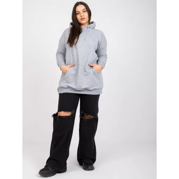  Ženski sweatshirt BASIC FEEL GOOD RV-BL-6338.19X SIVA 