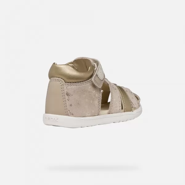  Prvi koraci djevojaka GEOX SANDAL MACCHIA B254WB007NFC8560 BEŽ 