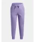 Trenirke za djevojčice UNDER ARMOUR UA RIVAL FLEECE JOGGERS 1379525-538 LJUBIČASTA