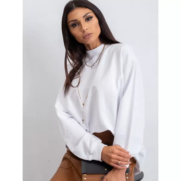  Ženski sweatshirt BASIC FEEL GOOD RV-BL-5185.94P BIJELA 