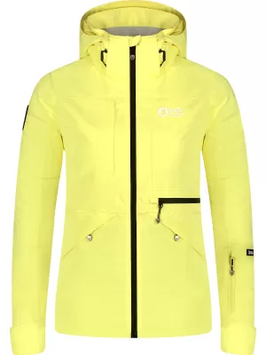 Ženska skijaška jakna NORDBLANC AVEN NBWJL8126 JANTAR