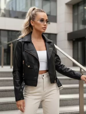 Ženska jakna DSTREET TY5648 CRNA