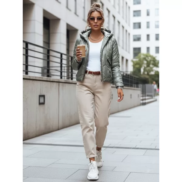 Ženska jakna DSTREET TY3712 ZELENA 