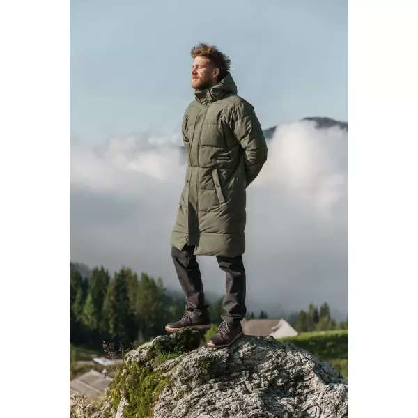  Muški zimski kaput NORDBLANC LOOM NBWJM8255 VOJNO ZELENA 