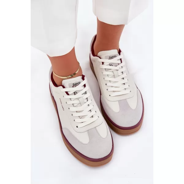  Ženske tenisice LOPEZ JUST DARE SS2D4008 WHITE/GREY Daniel Lopez Just Dare 